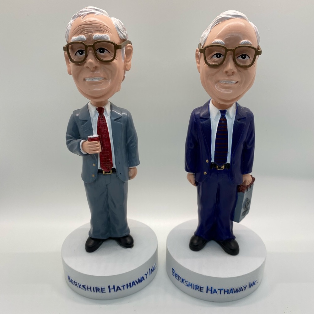 Warren Buffett & Charlie Munger Bobbleheads